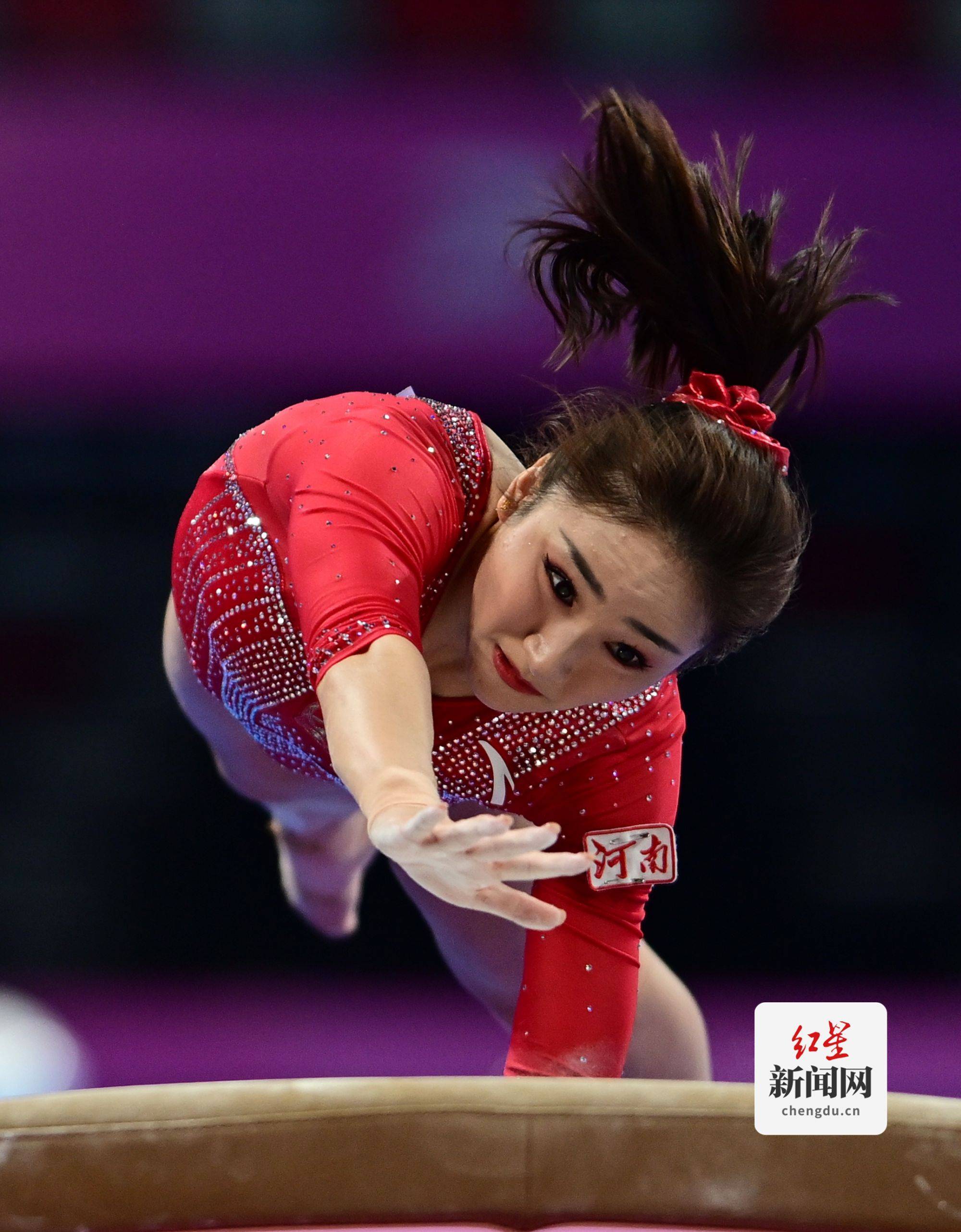 体操比赛无懈可击,动作完美细节精湛 体操比赛无懈可击,动作完美细节精湛