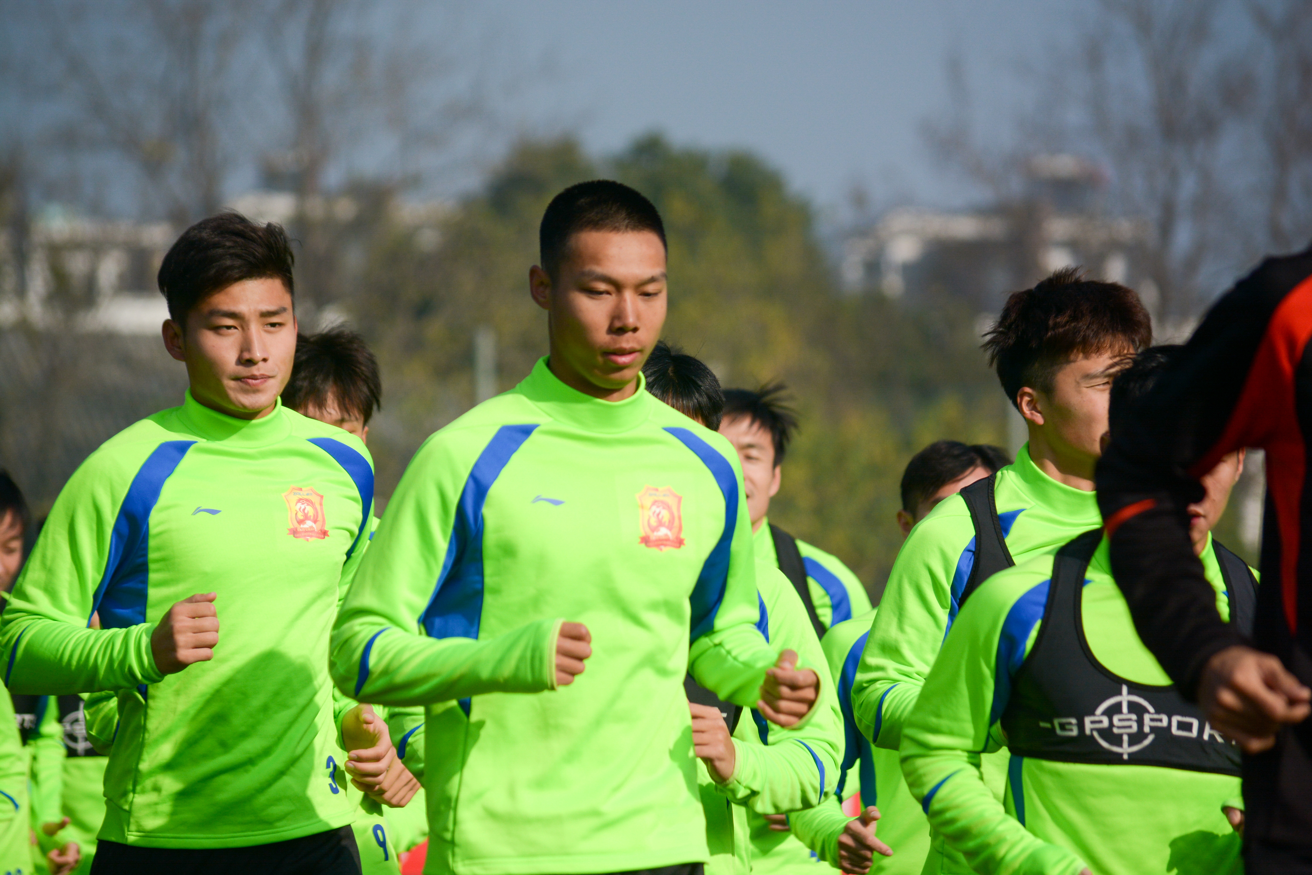 球员斗志昂扬，全力备战半决赛