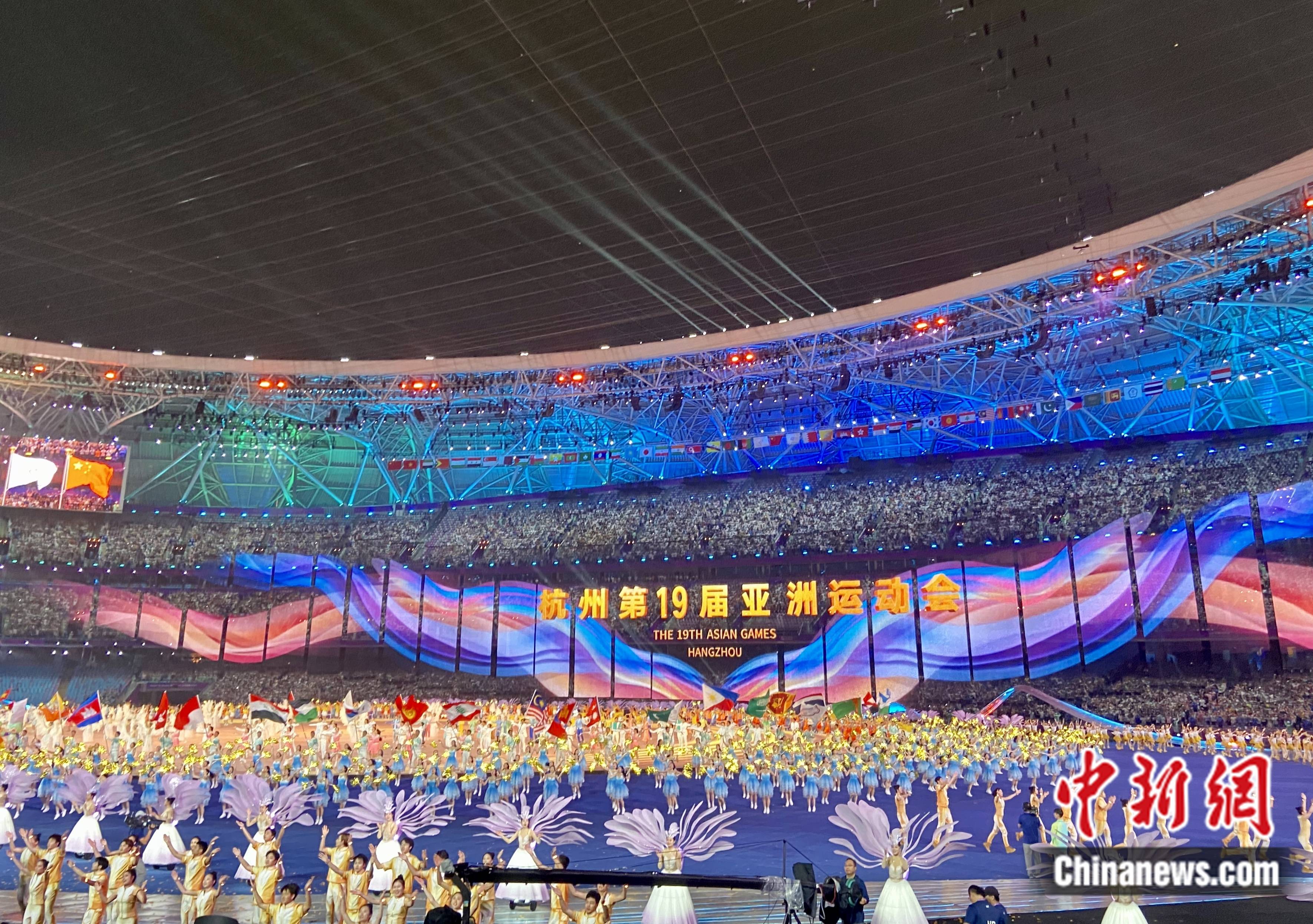 印度尼西亚亚运会开幕式圆满落幕