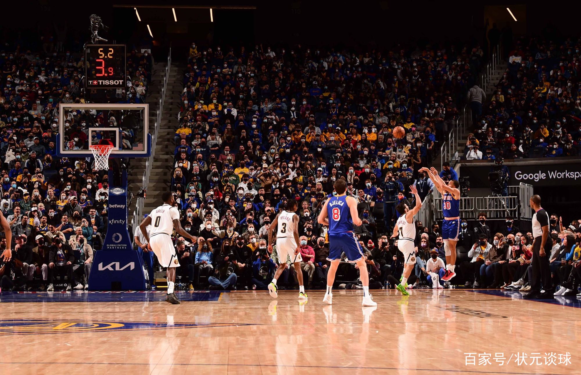 新疆队轻取篮网，克莱带队取胜